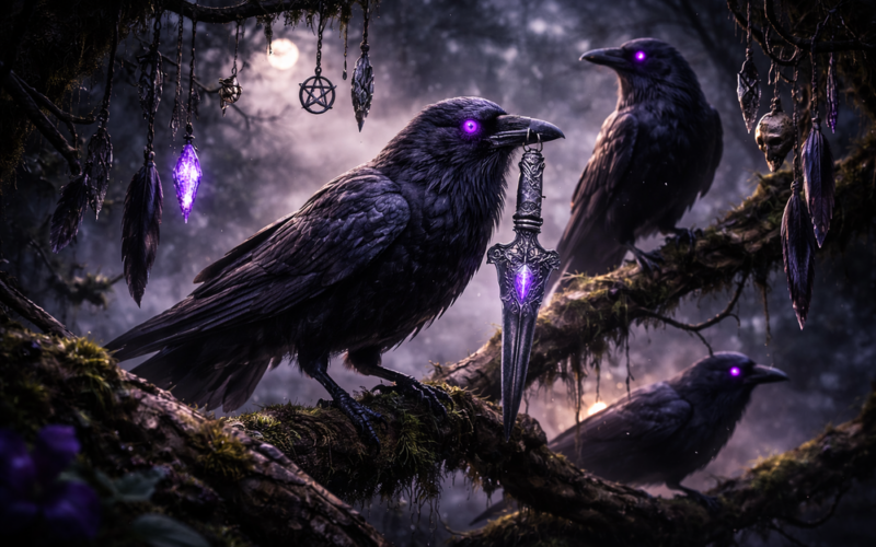 Wings Between Worlds ~ The Sacred Birds of Witchcraft and Their Meanings