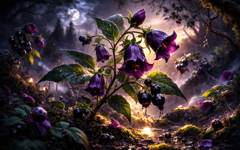 Belladonna ~ The Beautiful Lady of the Witch’s Garden