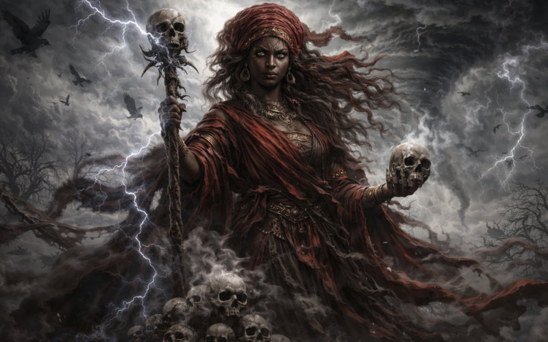 Oyá ~ She Who Tore ~ A Guide to the Orisha of Storms, Death and Transformation