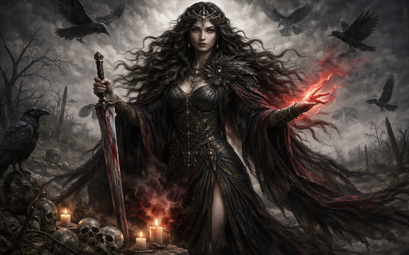 The Morrigan ~ Phantom Queen ~ The Dark Goddess of War, Fate and Sovereignty