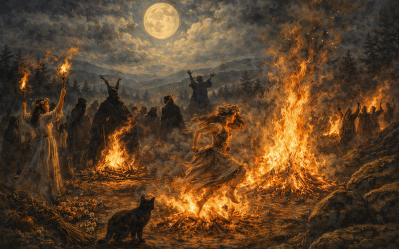 Walpurgis Night ~ A night of bonfires, old magic, and becoming