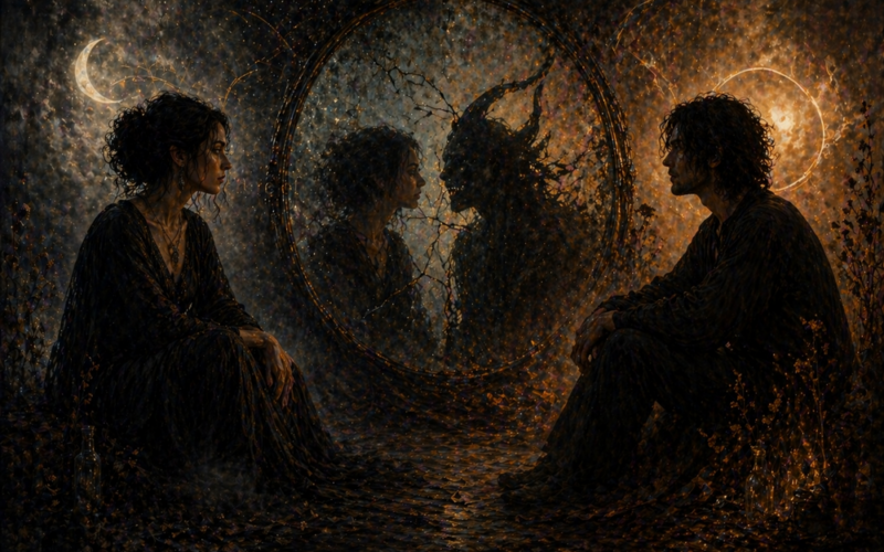 The Mirror and the Monster ~ Shadow Projection in Relationships