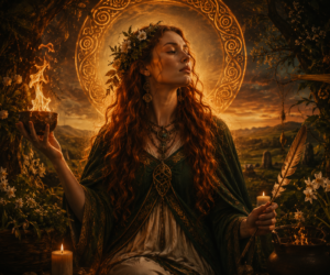 Brigid ~ The Exalted One ~ The Goddess of Fire, Poetry and the Sacred Flame