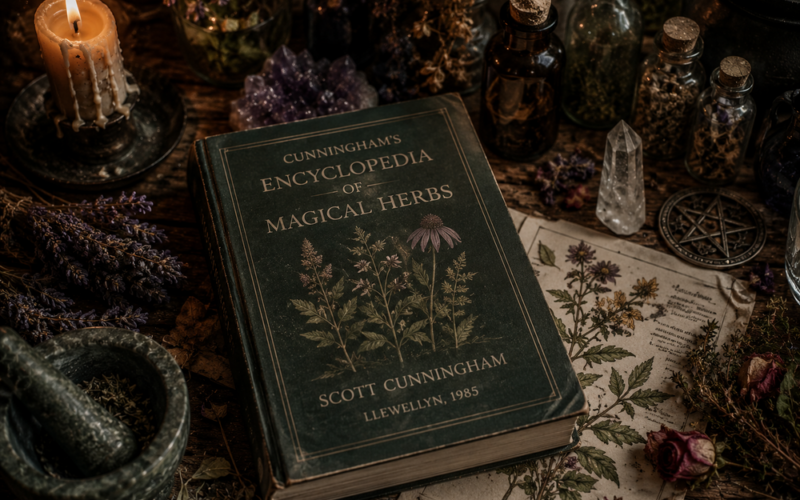 Cunningham’s Encyclopedia of Magical Herbs ~ Scott Cunningham | Llewellyn, 1985