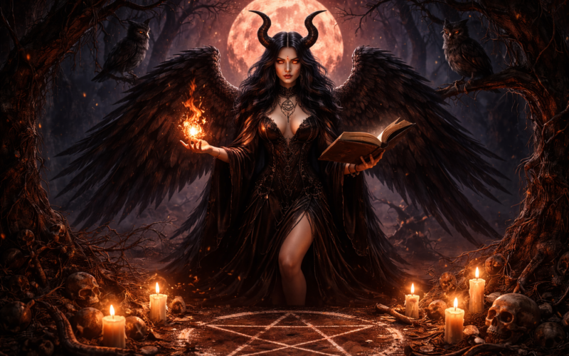 Lilith ~ The First Witch ~ The Dark Mother of the Night