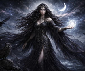 Nyx ~ The Goddess of Night ~ The Primordial Mother of Darkness