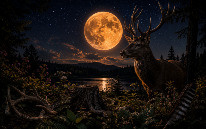 The Buck Moon ~ Journal Prompts for the Full Moon of Growth and New Strength