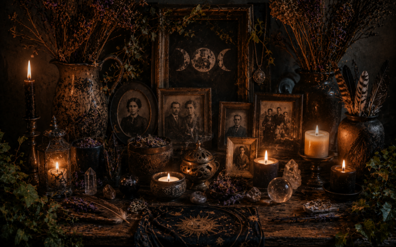 Building Your First Ancestor Altar ~ The Sacred Space Between Worlds