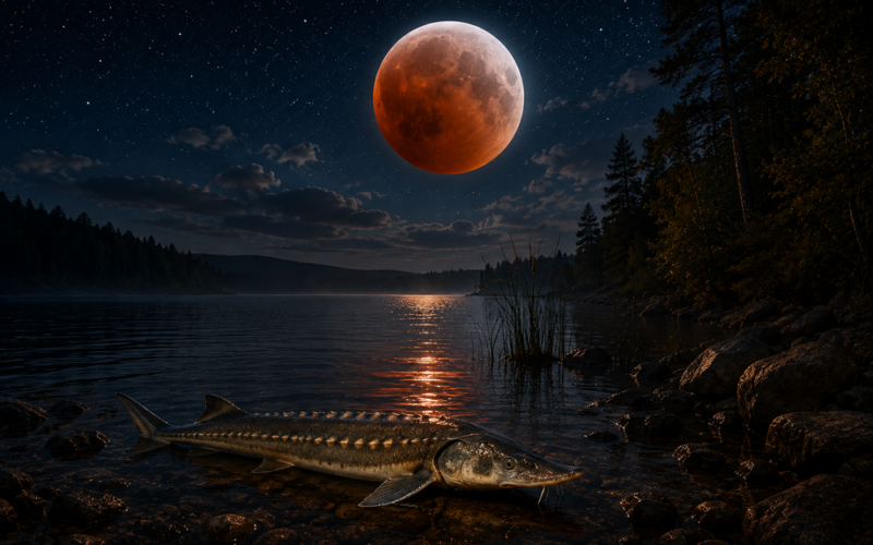 The Full Sturgeon Moon in Pisces ~ August 27–28, 2026