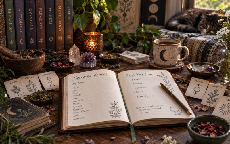 Correspondences ~ How to Build and Use Your Own Tables