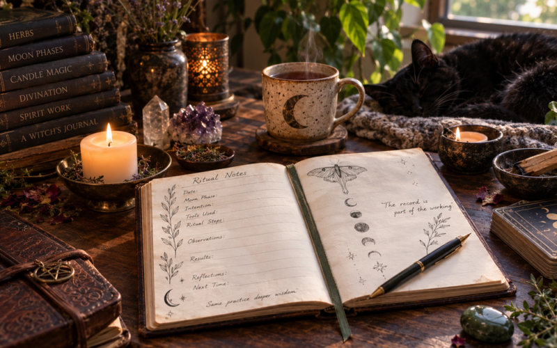 Recording Your Workings ~ The Art of the Post-Ritual Journal Entry